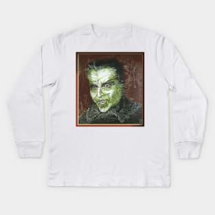 DRACULA AD 1972 colour Kids Long Sleeve T-Shirt